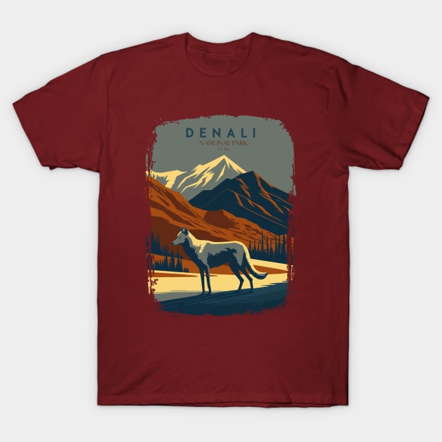 Denali National Park T-Shirt by Wintrly